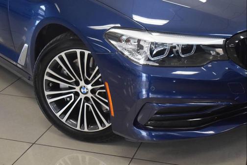 Blue 2019 BMW 530 530i 4dr Sedan