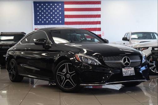 Obsidian Black Metallic 2017 Mercedes-Benz C-Class C 300 2dr Coupe