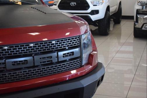 Burgundy 2014 Ford F-150 SVT Raptor