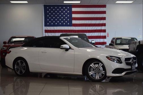 White 2018 Mercedes-Benz E-Class E 400 2dr Cabriolet