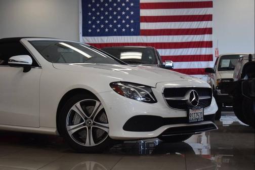 White 2018 Mercedes-Benz E-Class E 400 2dr Cabriolet