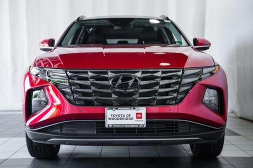Calypso Red 2022 Hyundai TUCSON Limited