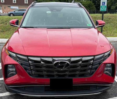 Calypso Red 2022 Hyundai TUCSON Limited