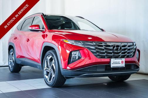 Calypso Red 2022 Hyundai TUCSON Limited