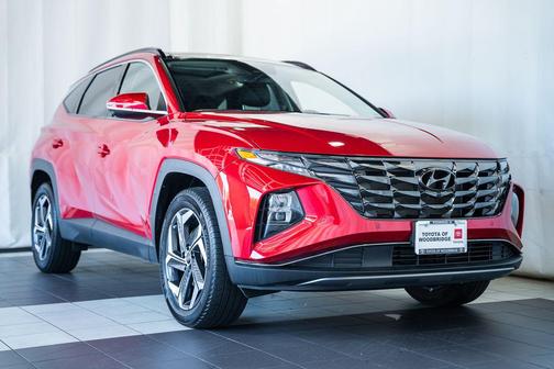 Calypso Red 2022 Hyundai TUCSON Limited