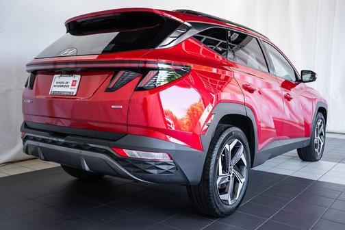 Calypso Red 2022 Hyundai TUCSON Limited