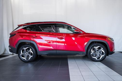 Calypso Red 2022 Hyundai TUCSON Limited