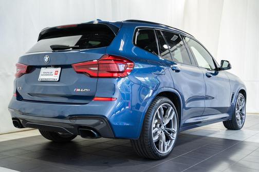 Blue Metallic 2021 BMW X3 M40i