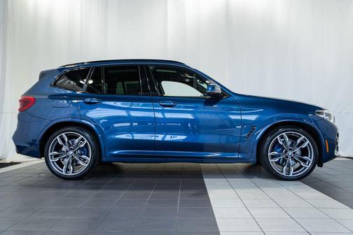 Blue Metallic 2021 BMW X3 M40i