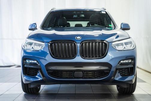 Blue Metallic 2021 BMW X3 M40i
