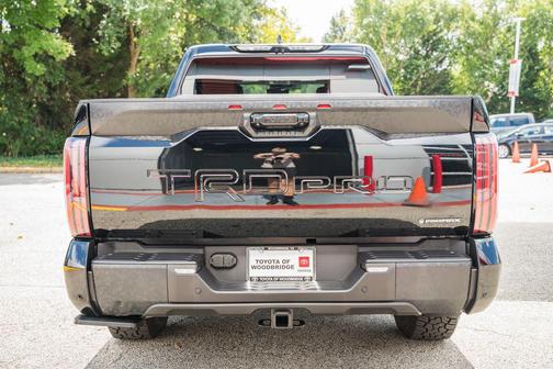 Midnight Black Metallic 2025 Toyota Tundra Hybrid TRD Pro
