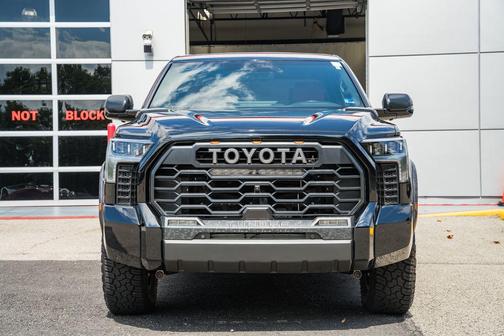 Midnight Black Metallic 2025 Toyota Tundra Hybrid TRD Pro
