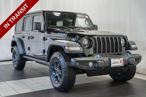 Black Clearcoat 2023 Jeep Wrangler 4xe Willys