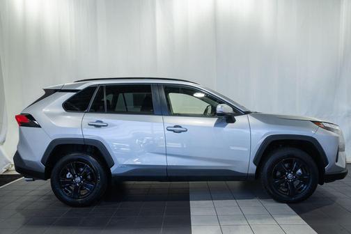 Silver Sky Metallic 2025 Toyota RAV4 Hybrid XLE
