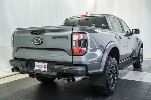 Carbonized Gray Metallic 2025 Ford Ranger Raptor
