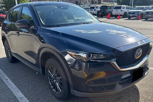 Deep Crystal Blue Mica 2020 Mazda CX-5 Touring