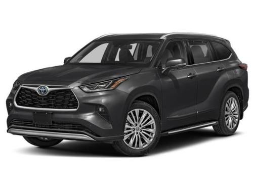 Midnight Black Metallic 2026 Toyota Highlander Hybrid Platinum
