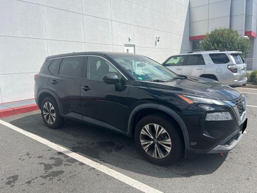 Super Black 2021 Nissan Rogue SV