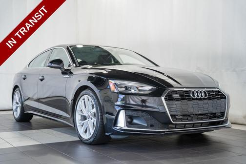 Brilliant Black 2021 Audi A5 Sportback Premium