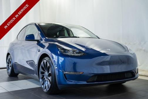 Deep Blue Metallic 2023 Tesla Model Y Performance Dual Motor All-Wheel Drive