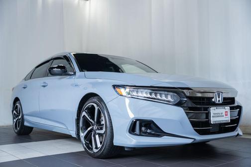 Sonic Gray Pearl 2022 Honda Accord Hybrid Sport