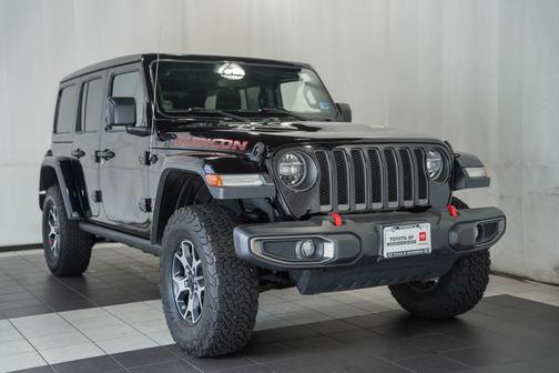Black Clearcoat 2019 Jeep Wrangler Unlimited Rubicon