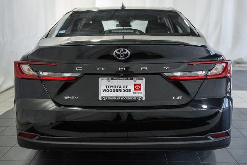 Midnight Black 2025 Toyota Camry LE