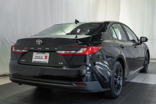 Midnight Black 2025 Toyota Camry LE