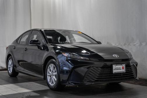 Midnight Black 2025 Toyota Camry LE