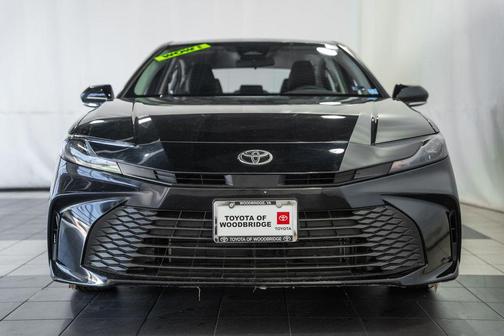Midnight Black 2025 Toyota Camry LE