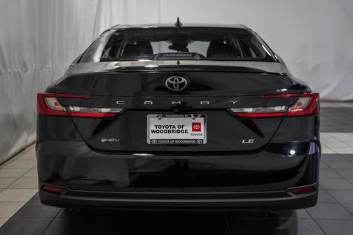 Midnight Black 2025 Toyota Camry LE