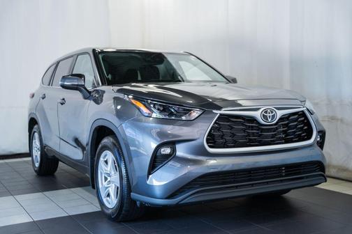 Magnetic Gray Metallic 2023 Toyota Highlander LE