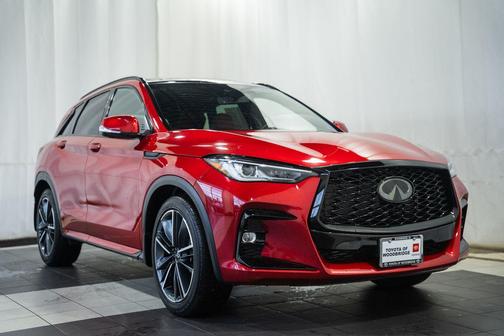 Dynamic Sunstone Red 2024 INFINITI QX50 SPORT AWD