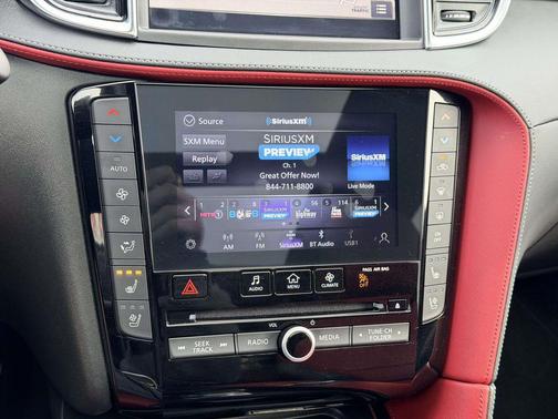 Dynamic Sunstone Red 2024 INFINITI QX50 SPORT AWD