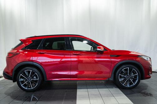 Dynamic Sunstone Red 2024 INFINITI QX50 SPORT AWD
