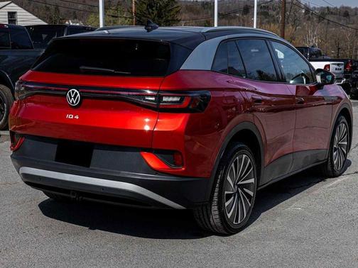 Aurora Red Metallic w/Black Roof 2023 Volkswagen ID.4 Pro S Plus