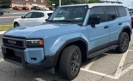 Blue / Gray 2025 Toyota Land Cruiser Base