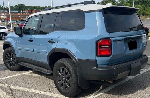 Blue / Gray 2025 Toyota Land Cruiser Base