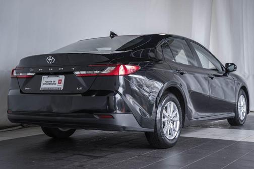 Midnight Black 2025 Toyota Camry LE