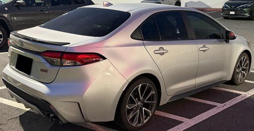 Classic Silver Metallic 2021 Toyota Corolla XSE