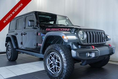 Black Clearcoat 2025 Jeep Wrangler Rubicon