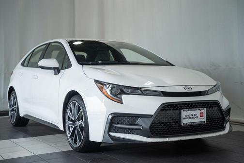White 2022 Toyota Corolla SE