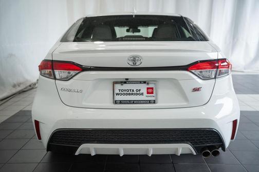 White 2022 Toyota Corolla SE