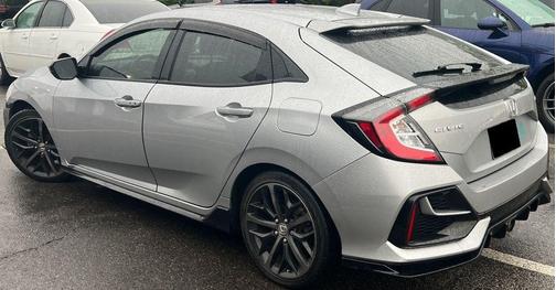 Lunar Silver Metallic 2021 Honda Civic Sport