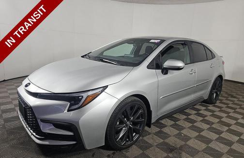 Classic Silver Metallic 2025 Toyota Corolla SE