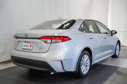 Silver 2025 Toyota Corolla Hybrid LE