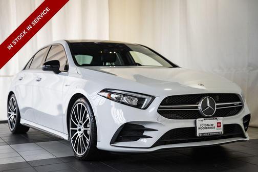 Digital White Metallic 2021 Mercedes-Benz AMG A 35 4MATIC