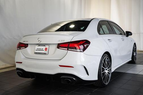 Digital White Metallic 2021 Mercedes-Benz AMG A 35 4MATIC