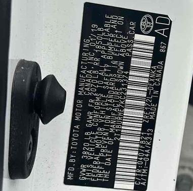 2019 Toyota Corolla LE