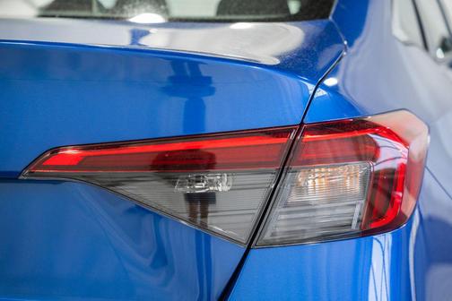 Aegean Blue Metallic 2023 Honda Civic LX